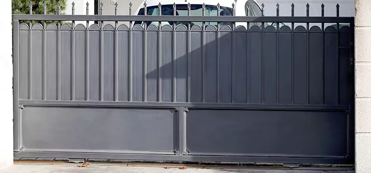 Metal Driveway Gate Installation North Olmsted